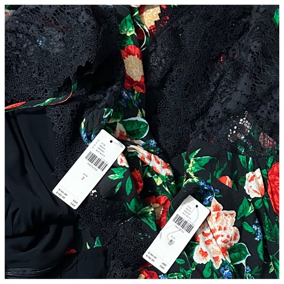 NWT Anthropologie Lacy V-Neck Mini Dress - Picture 8 of 8